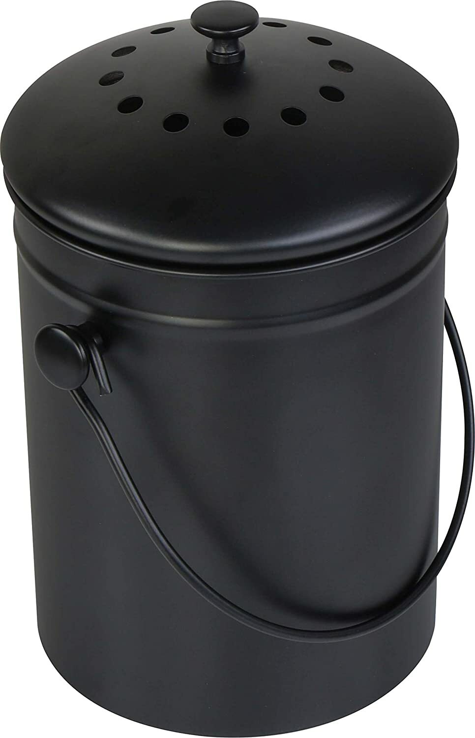 Compost Bin with Lid and 1.3 Gallon Compose Spare Charcoal Filter Utopia Kitchen gallery