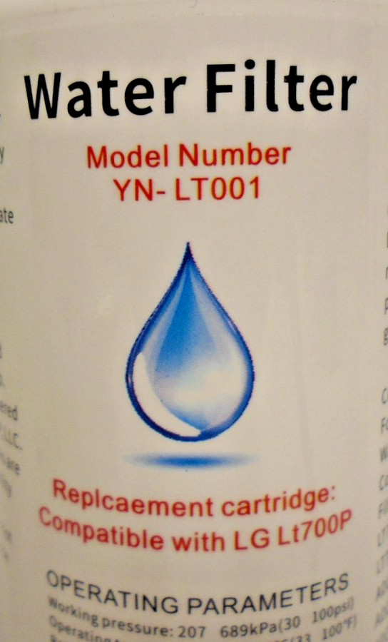 DROPPIC Refrigerator Water Filter YN-LT001 For LG & For Kenmore Select Models gallery