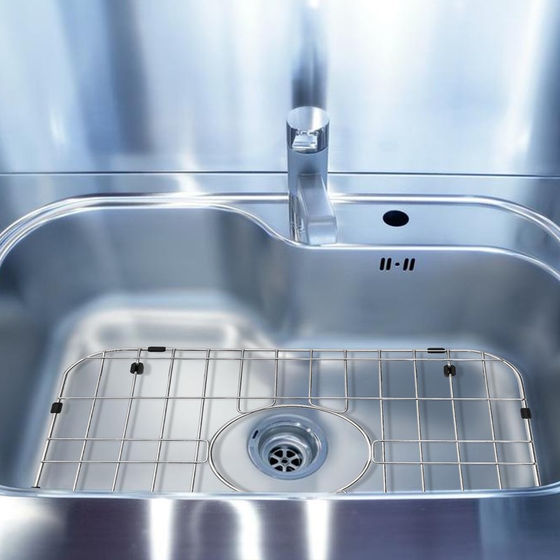 Kitchen Bottom Sink Protector Grid Wire Grid 304 Stainless Steel 16" x 12-1/2" gallery