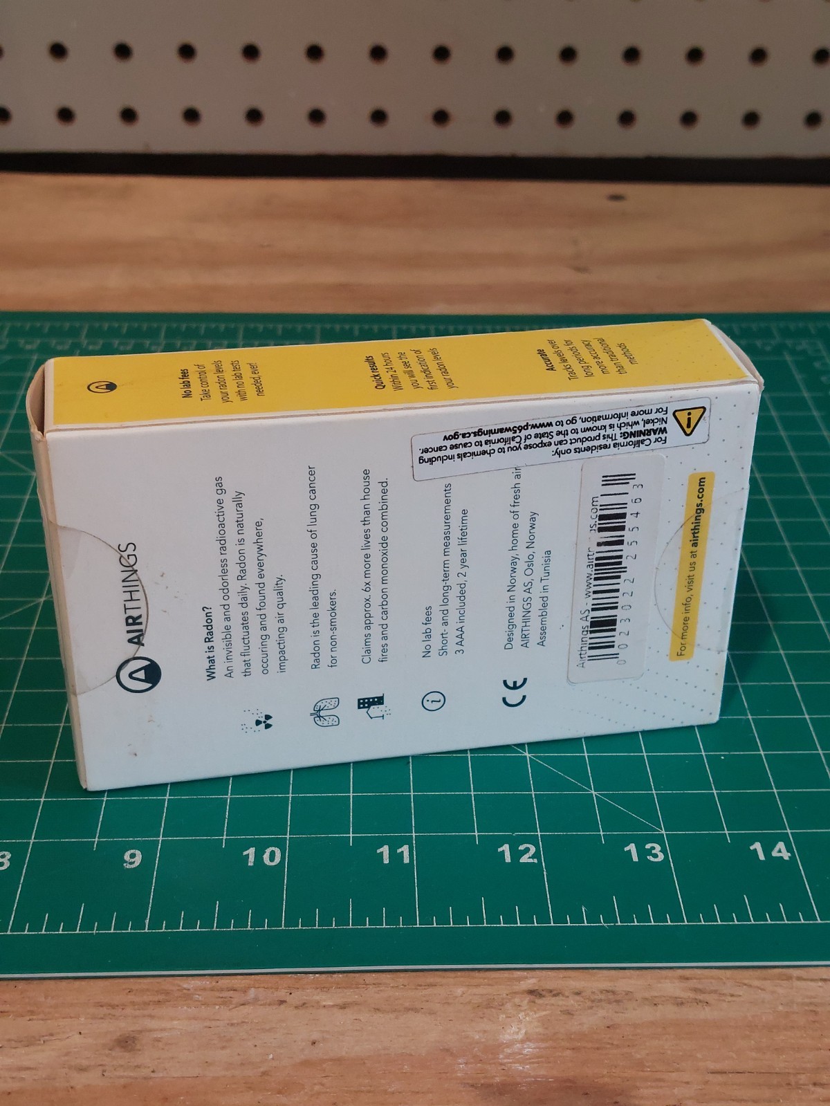Airthings Corentium Home Radon Detector QRI Digital Monitor gallery