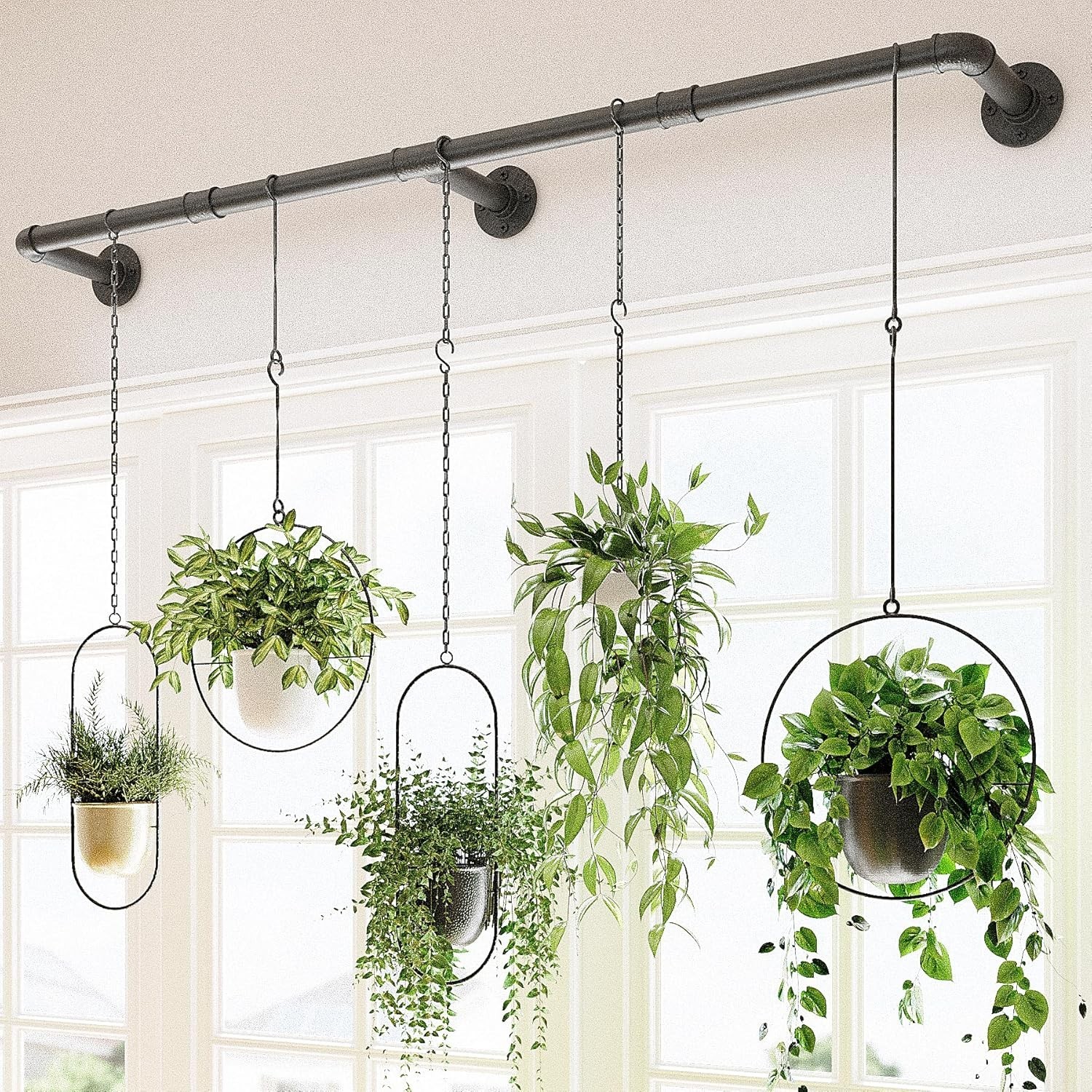Window Plant Hanger Indoor 63In Hanging Planters for Indoor Plants Hanging Plant gallery