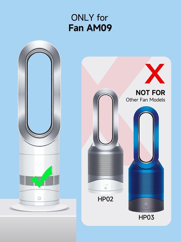 New Replacement Remote Control for Dyson AM09 Hot + Cool Heater Tower Fan gallery
