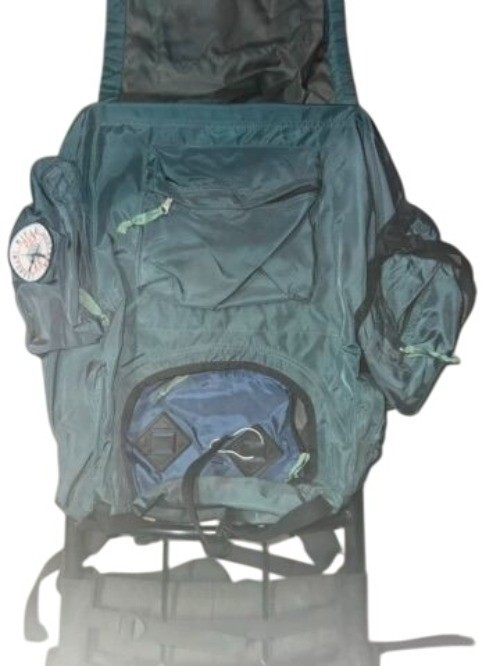 Kelty Green External Frame Outdoors Hiking Backpack MED 4