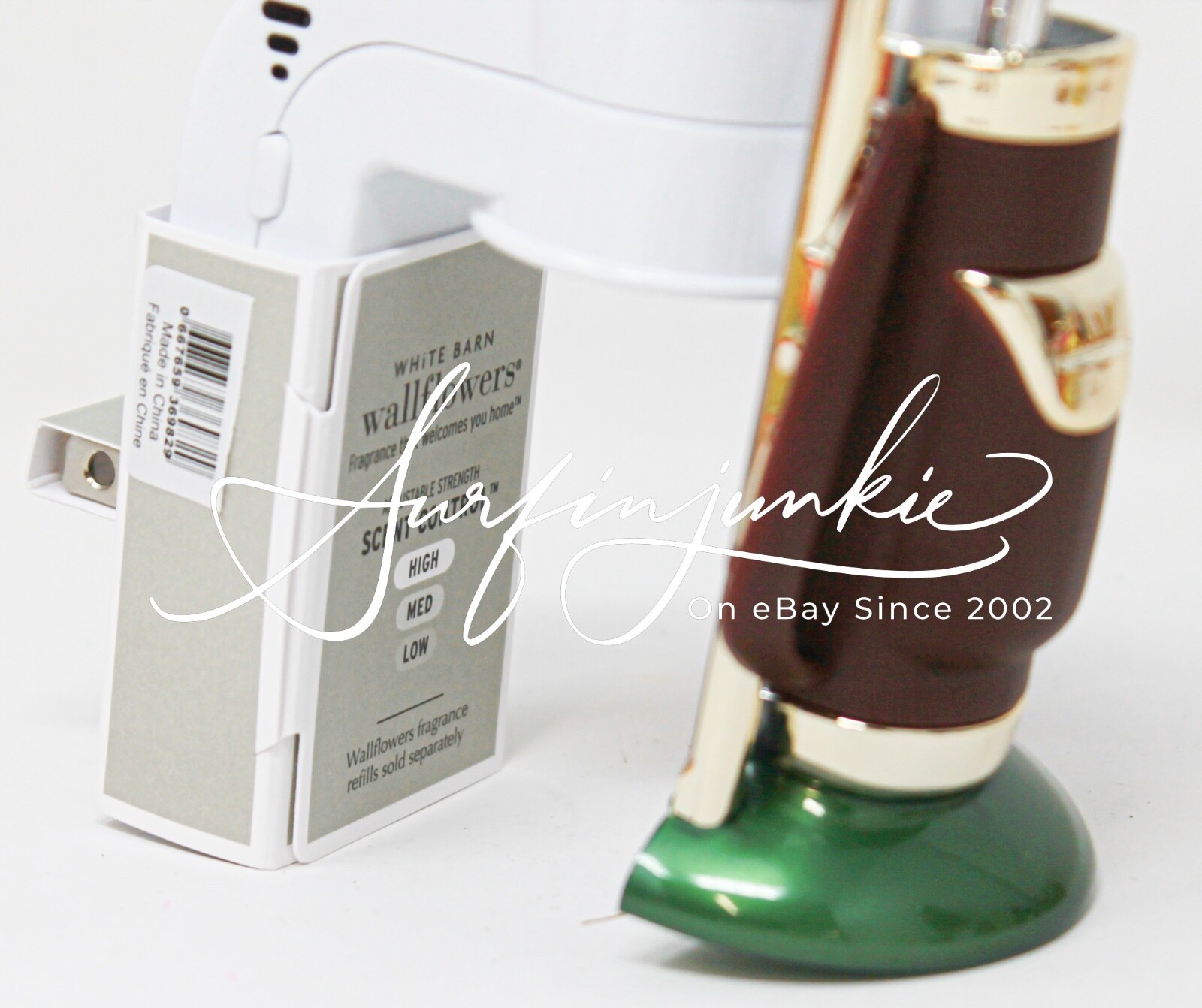 Bath & Body Works Wallflower Plug Diffuser Unit Golf Bag Clubs Golfer Flag Tee gallery