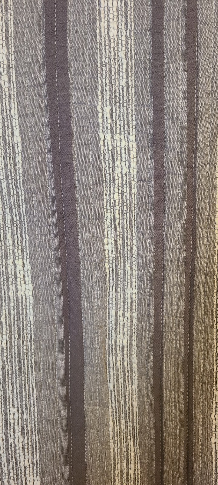 Frye Grey White Striped Waverunner Queen/King (2) 100% Cotton Outer 30L X 20W gallery