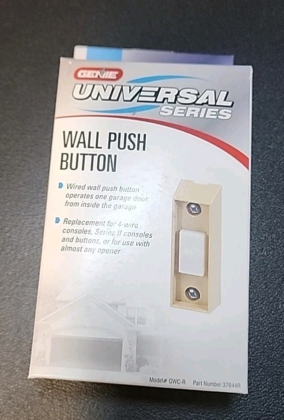 Genie Garage Door Wall Push Button Universal Series SEALED