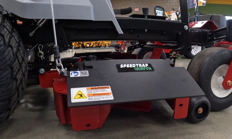 Speedtrap® Chute Blocker Exmark® Quest® X Series 48" 30 Second Install gallery