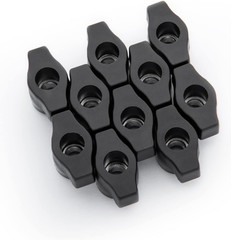 5/16″-18 Wing Knobs 10 Pack, Clamping Knobs with Steel Insert for T Track Bol…