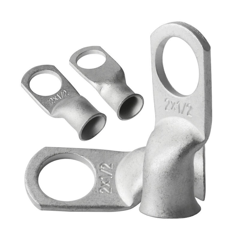 Marine Cable Wire Tinned Copper Cable Lugs Ring Terminals 2 AWG Welding Battery gallery