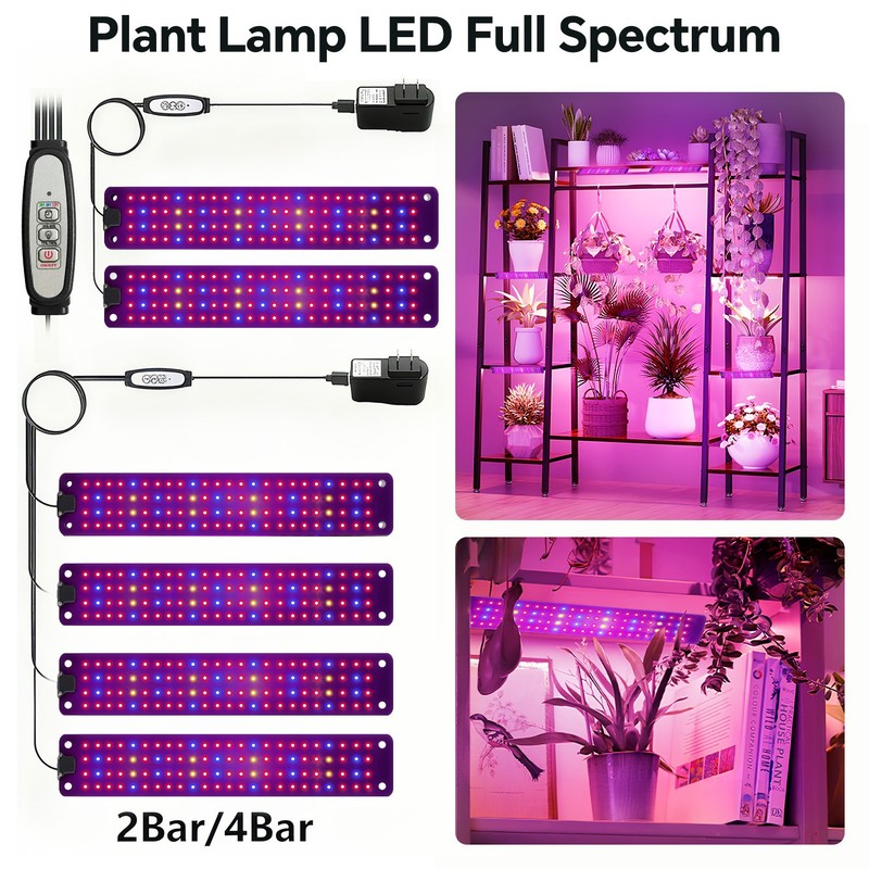 LED Plants Grow Light Hydroponic Full Spectrum Garden Indoor Veg Flower Lamp gallery