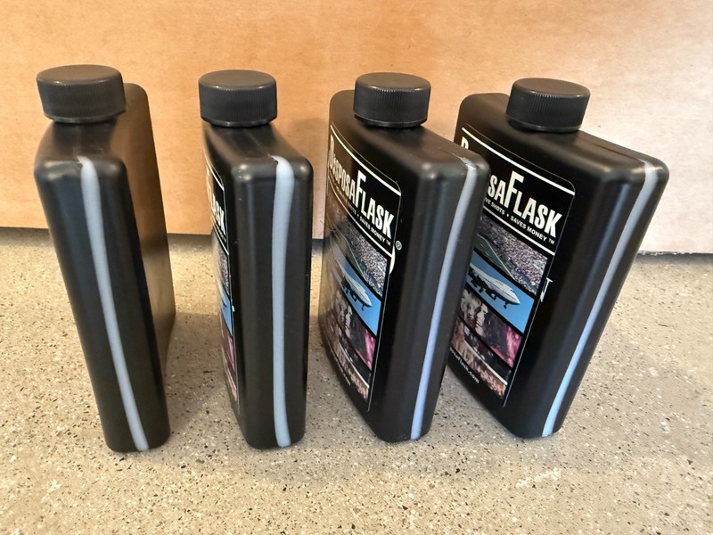 4 Pack - Plastic Alcohol Flask - Free Shipping gallery