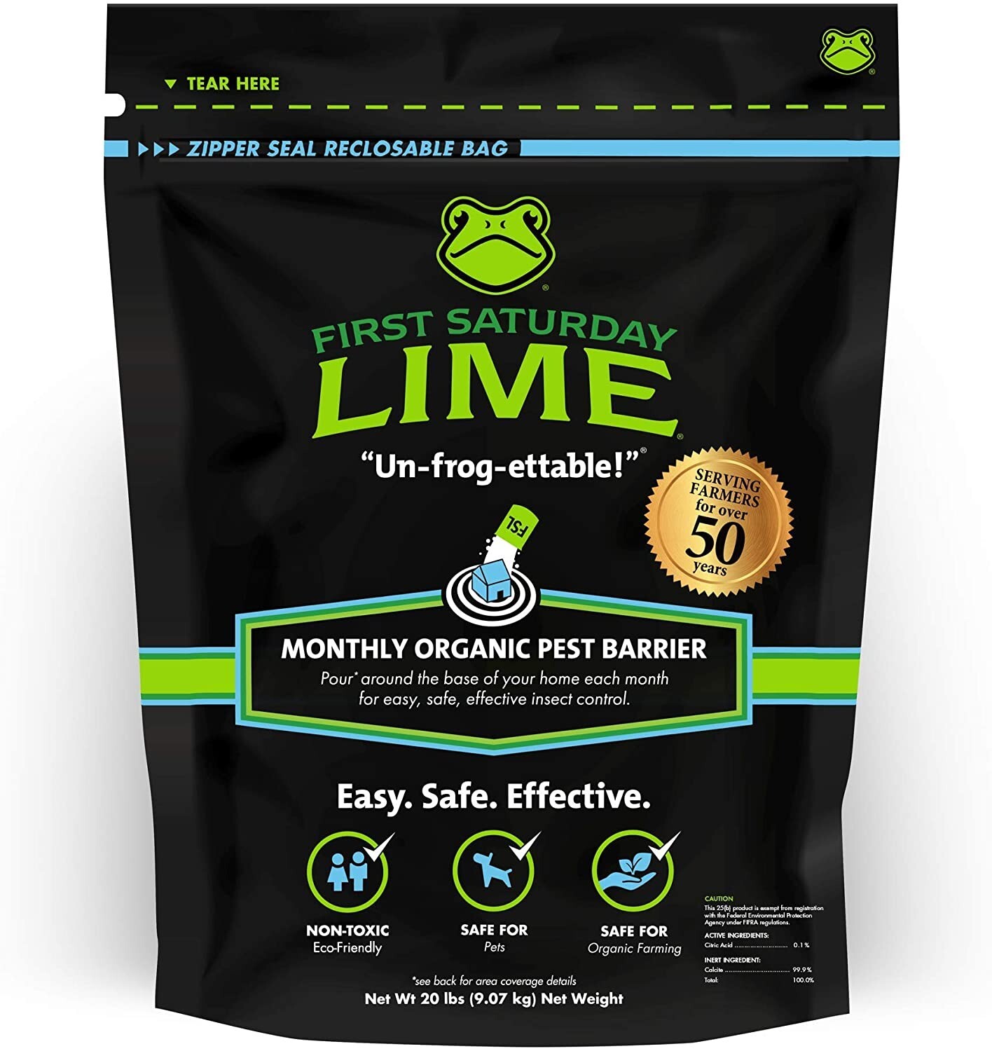 First Saturday Lime 20lb Bag gallery