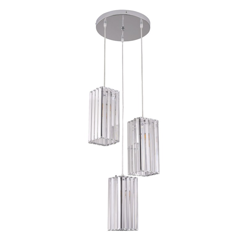 110V Ceiling Fixture 3-Light Chandelier Dining Room Ceiling Lamp Pendant Light gallery