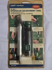 Orbit 16 in 1 Sprinkler Adjustment Tool 26099 Nut Driver Stem Puller NEW
