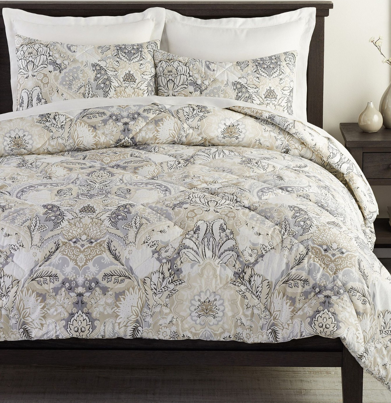 NEW Celeste Full/Queen Percale Comforter & Standard Shams, Multi gallery