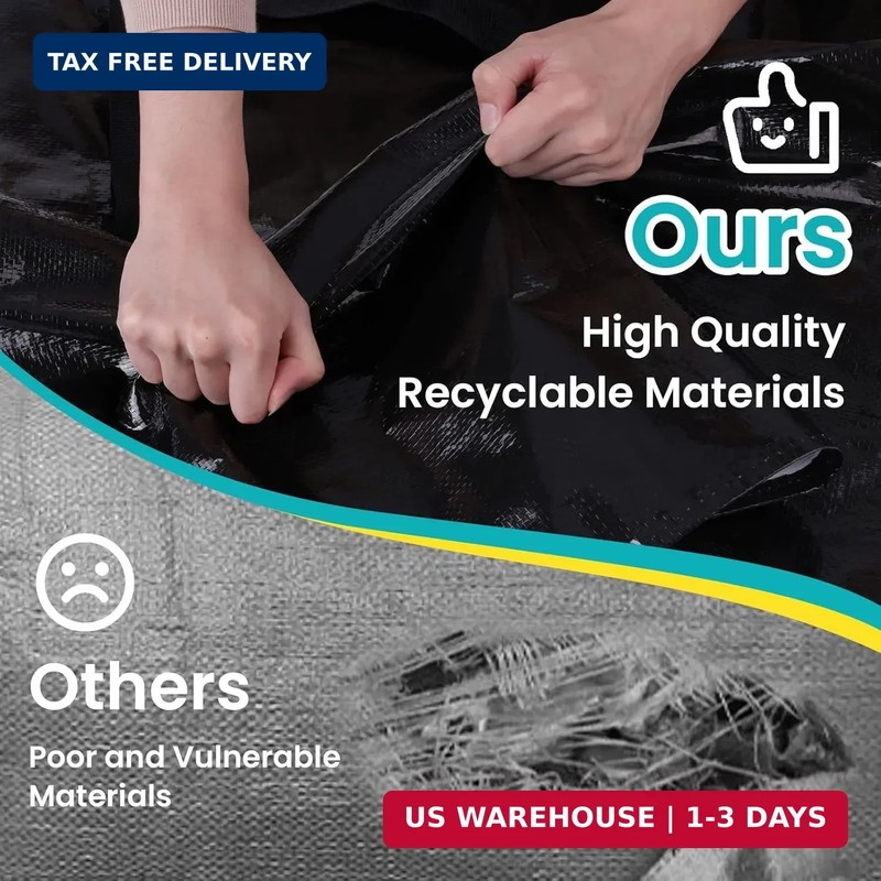 Extra Large Moving Boxes-Moving Bags with Zipper, Carrying Handles and Tag Pocke gallery
