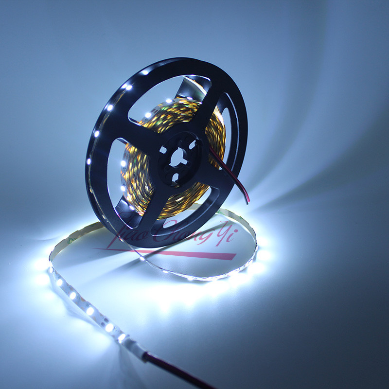DC5V 16FT 5M 2835 Bendable S shape LED strip light 300led Cool white 6000-6500K gallery
