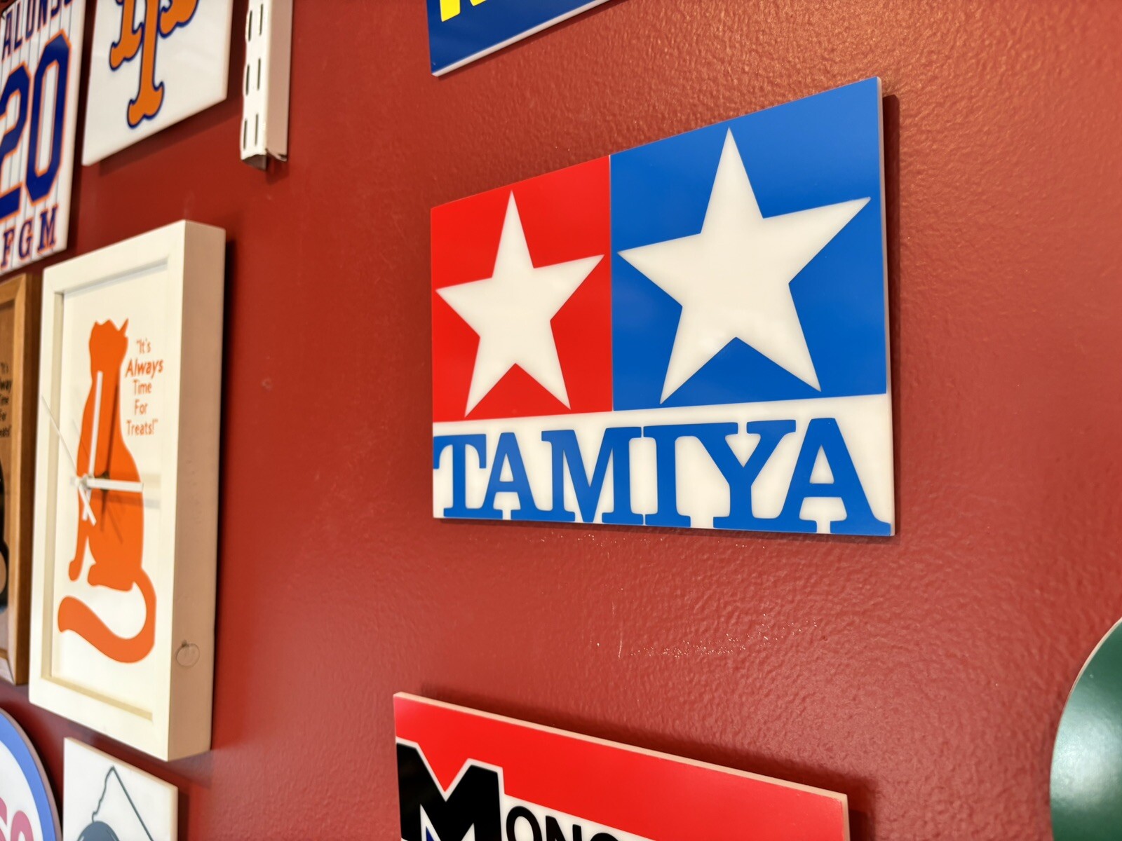 TamiyaRC Models Acrylic & Vinyl Sign (NOT Cheap Tin/NO Crummy Printing!) gallery