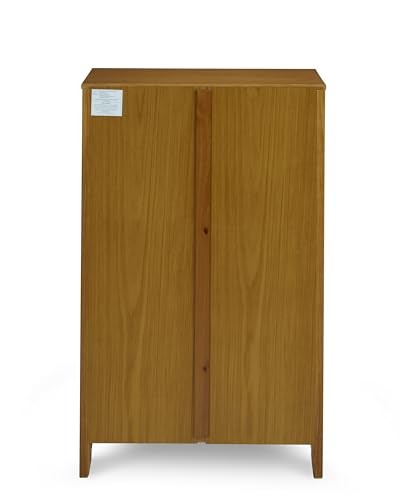 Shaker Style 4 Shelf Bookcase / Solid Wood / High / Adjustable 48" Brown gallery