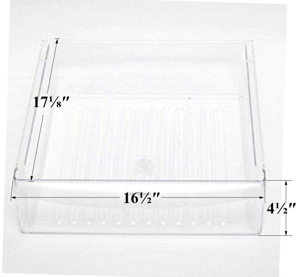 Top Pan Meat Drawer Compatible with Frigidaire Electrolux Refrigerator 240342830 gallery