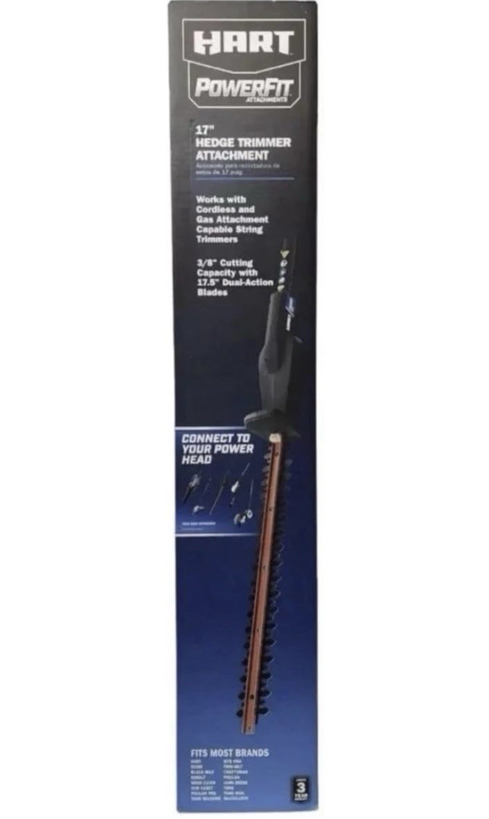 Hedge Trimmer Attachment - PowerFit by HART gallery