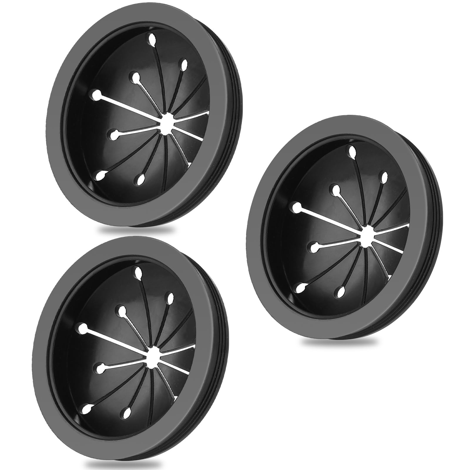 3 Packs Garbage Disposal Splash Guard Sink Baffle, 3 1/8 in Food Waste... gallery