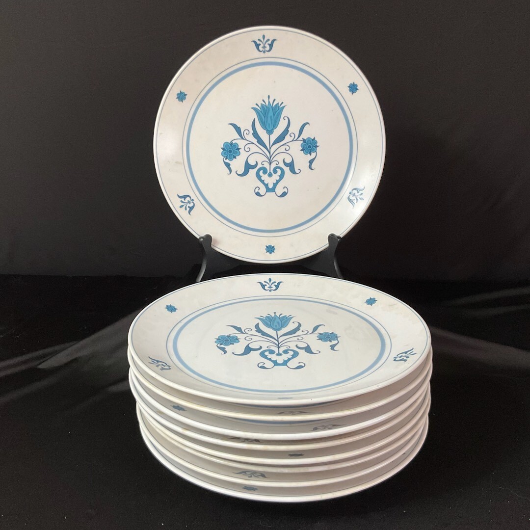Noritake Progression Blue Haven Blue Flowers & band gallery