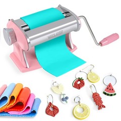 Polymer Clay Press Machine,Clay Roller Machine,Includes Clamp and Hand