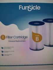 4 Funsicle Filter Cartridges Universal Replacement Type B* 2 packs of 2 each