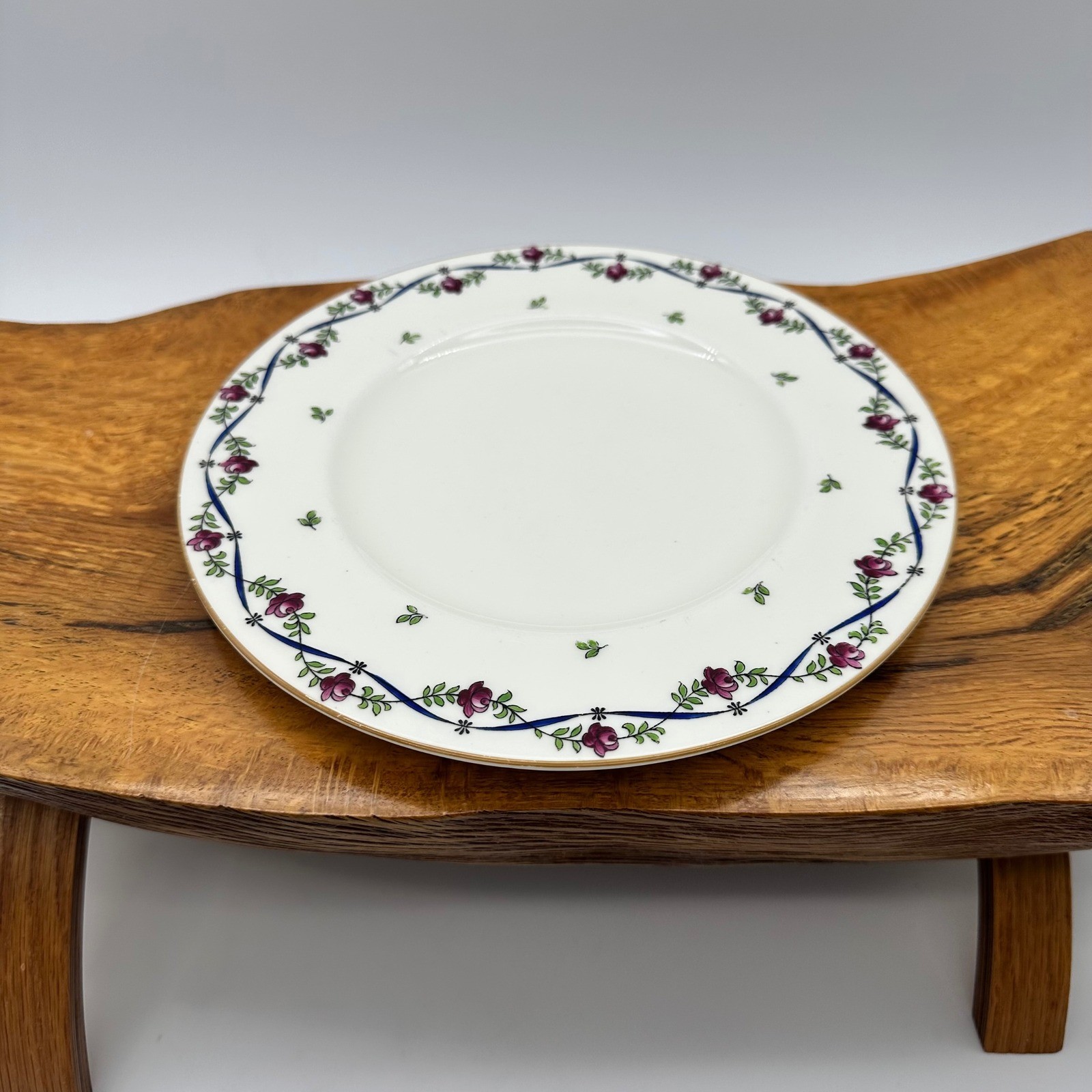 Royal Worcester England The Riga Jones McDuffee Stratton Salad Plates Set of 4 gallery
