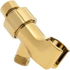 Shower Arm Bracket (Aqua Elegante) – Polished Brass