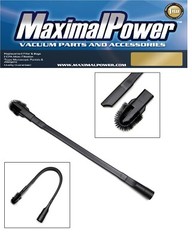 MaximalPower 25″ Long Crevice Tool for Vacuum 1.25″ Hose Detachable Brush Head