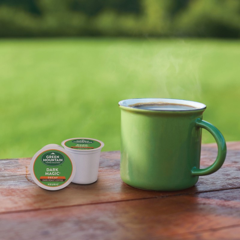 Green Mountain Coffee Dark Magic Decaf, Keurig K-Cup Pod, Dark Roast, 48 Count gallery