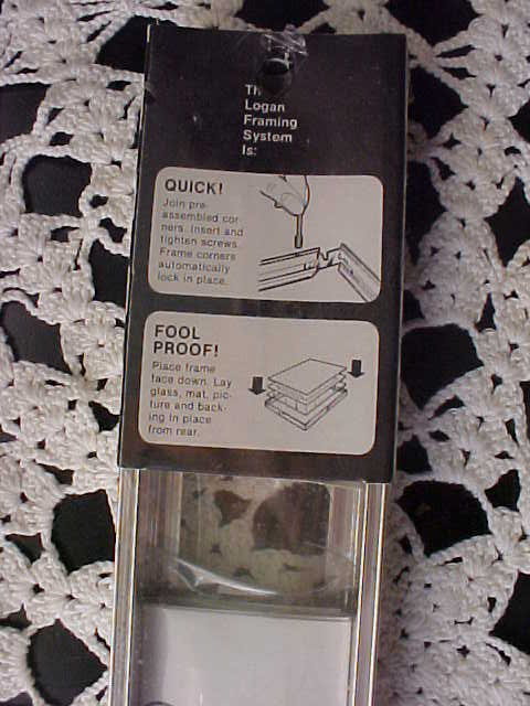 Logan Picture Frame Metal Partially Assembled Locking Corners 11 1/4" Sq Lot 2 gallery