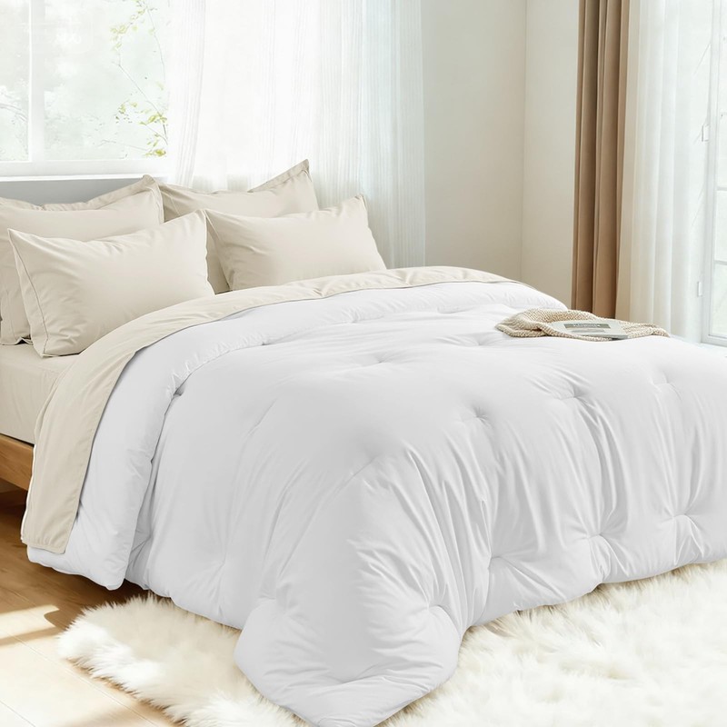 Easthome Comforters Full Size All Season Quilted Up-Soft Down Alternative Duvet gallery