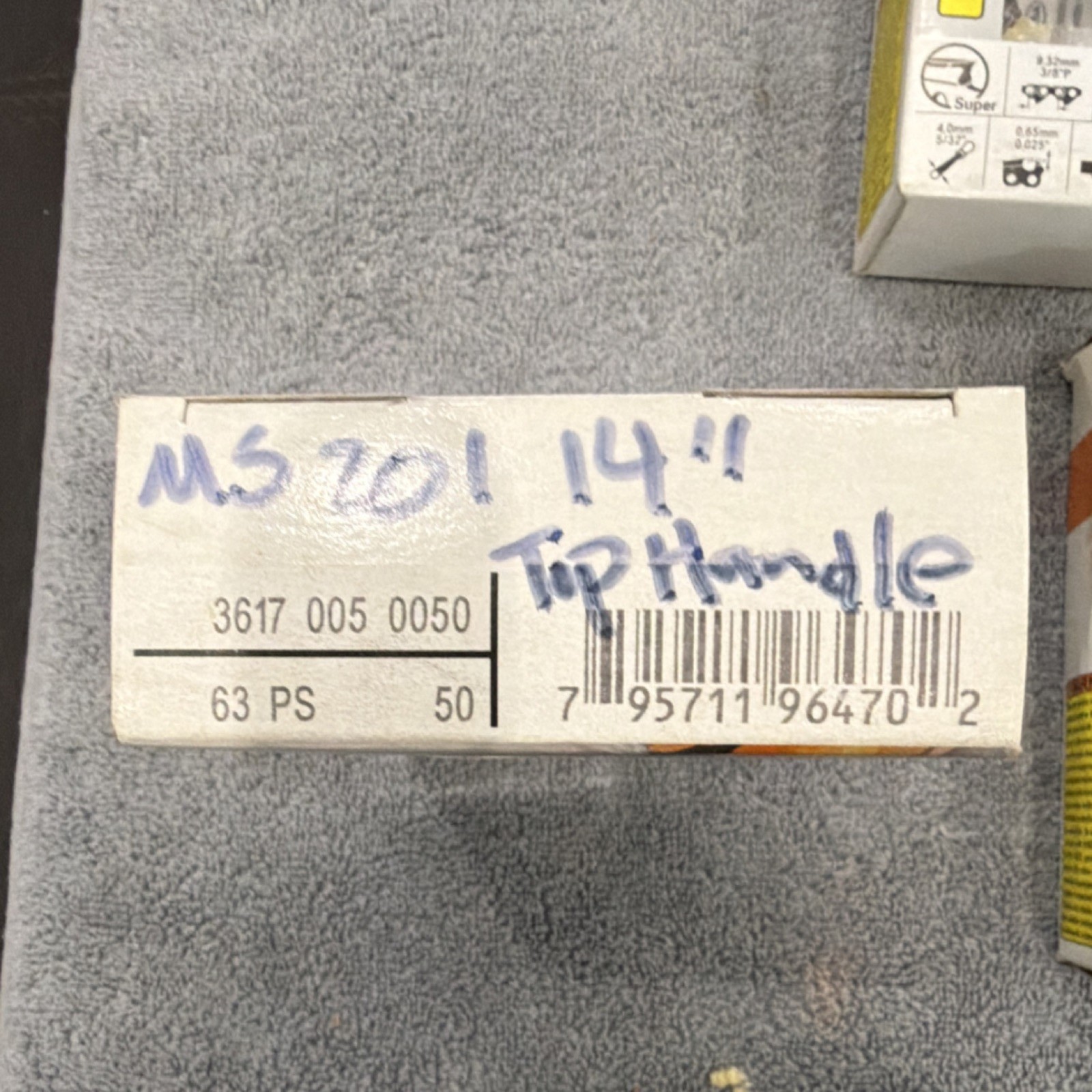 STIHL 63 PS Chainsaw Chain 14 in Guide Bar Length 3617 005 0050 gallery