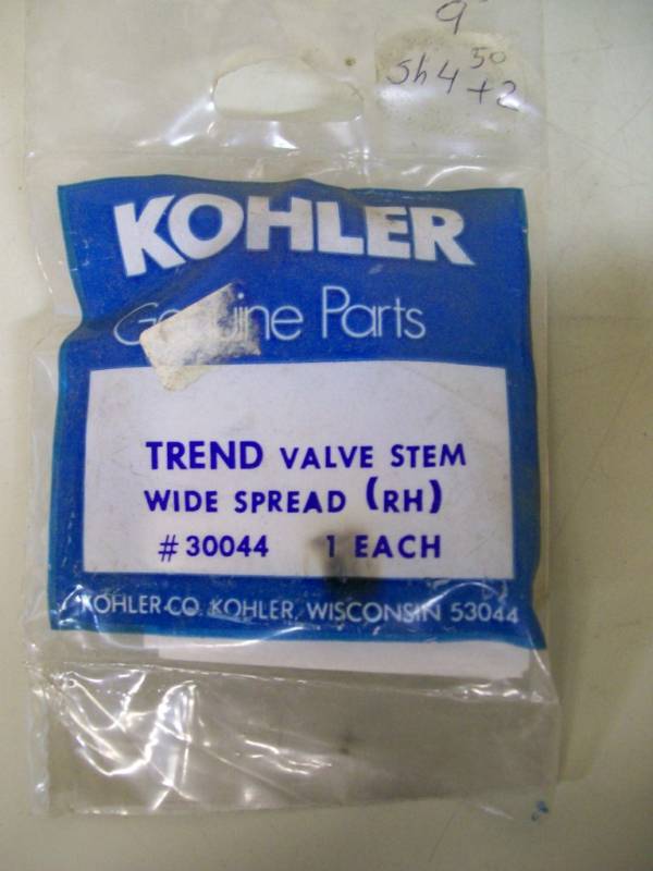 NEW KOHLER # 30044 TREND VALVE STEM WIDE SPREAD (RH) gallery