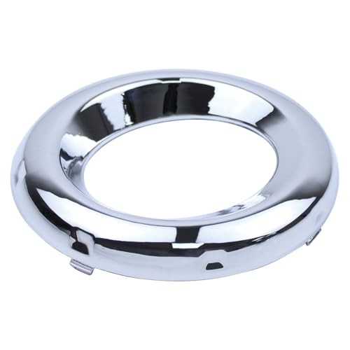 2Pcs Front Driver and Passenger Side Chrome Fog Lamp Bezel Trim Ring for gallery