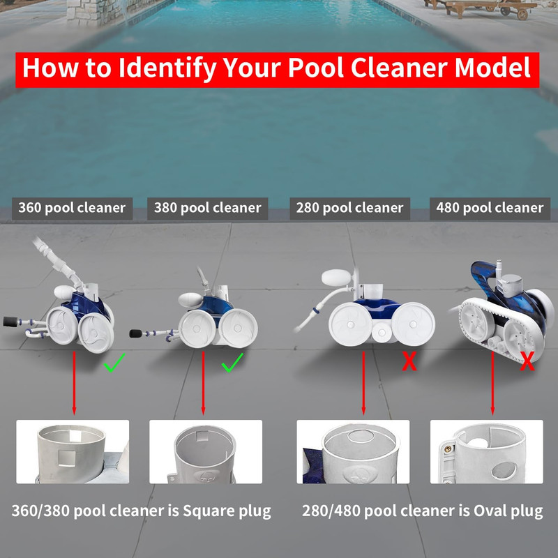 2 Pack Zippered Bag Replacement Fits for Polaris 360, 380 Pool Cleaner All Purpo gallery