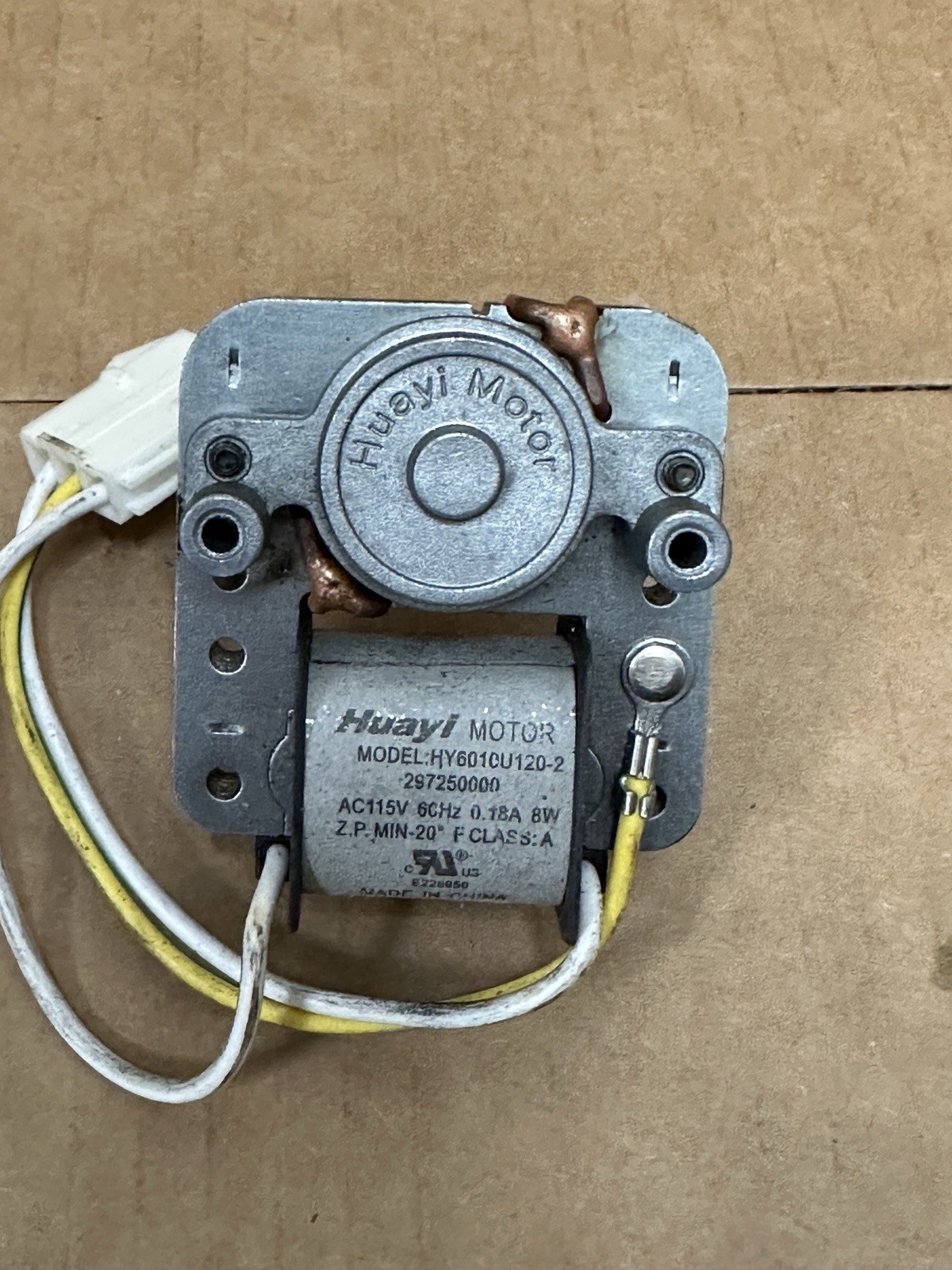 Frigidaire Refrigerator Evaporator Fan Motor 297250000 AP5323819 PS3502361 gallery