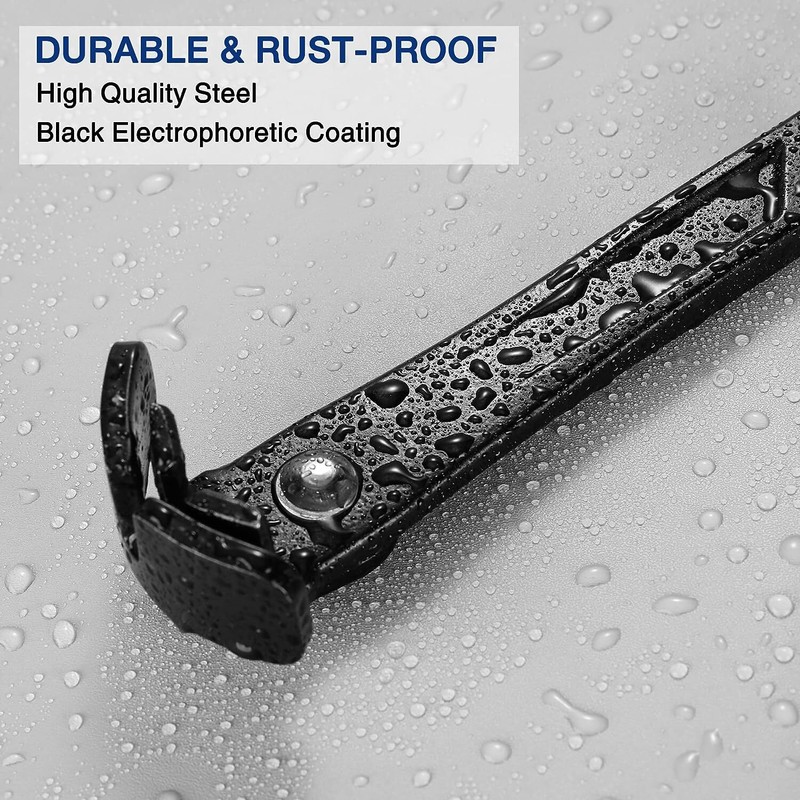 WORKPRO 13" Nail Puller, Cats Paw Pry Bar with Cats Paw and Rocking Nail Puller gallery