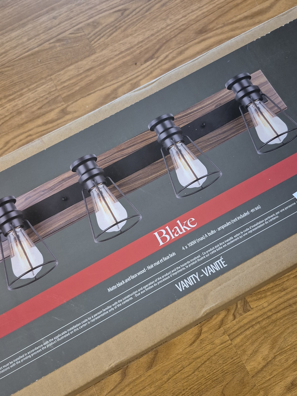 NEW! Canarmna Lighting 4 Light Farmcore NIB See Details gallery
