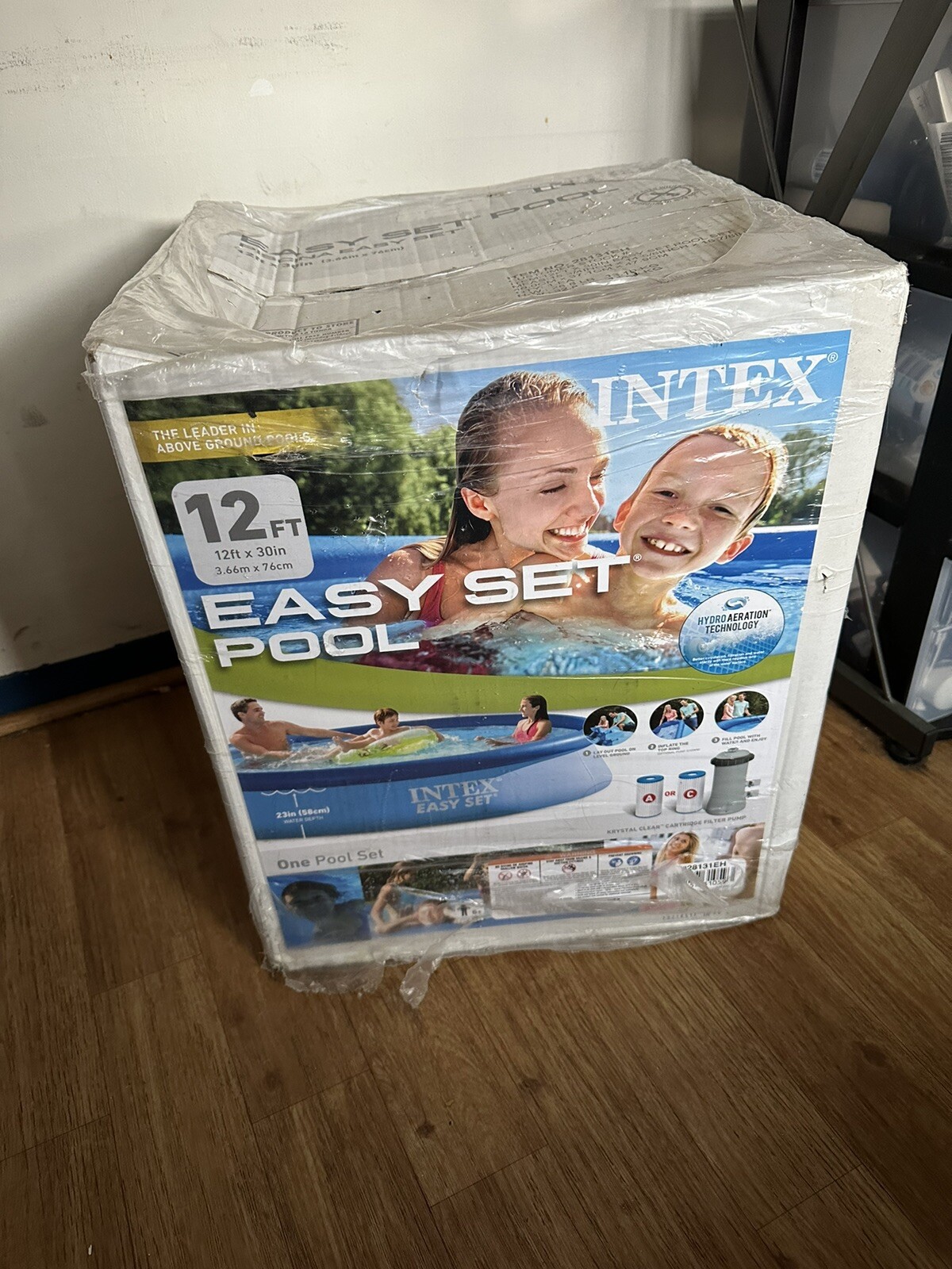 Intex 10ft x 30in Easy Set Pool gallery