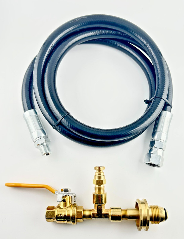 Partial Pol Liquid Propane Transfer Kit Tank Grill Filler Fill Unloading Lpg gallery