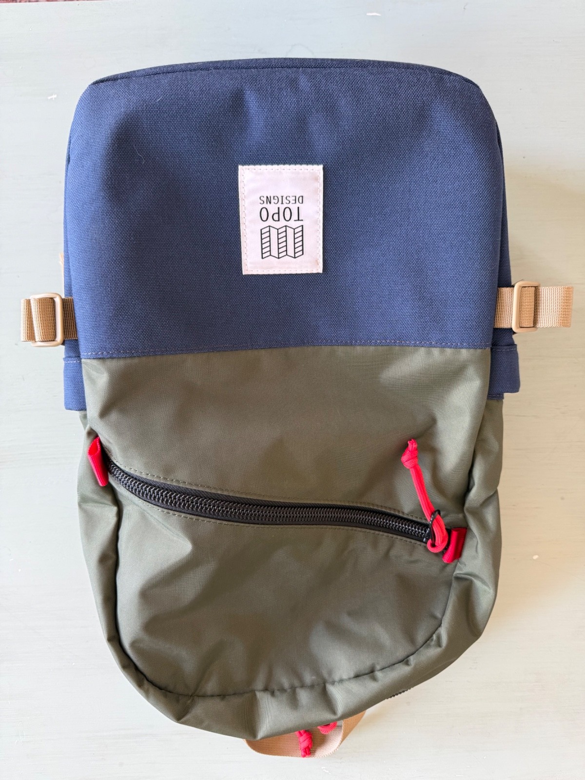 Topo Designs Backpack + Hidden Woodsmen Admin Pouch & Patch | Premium EDC Advent 4