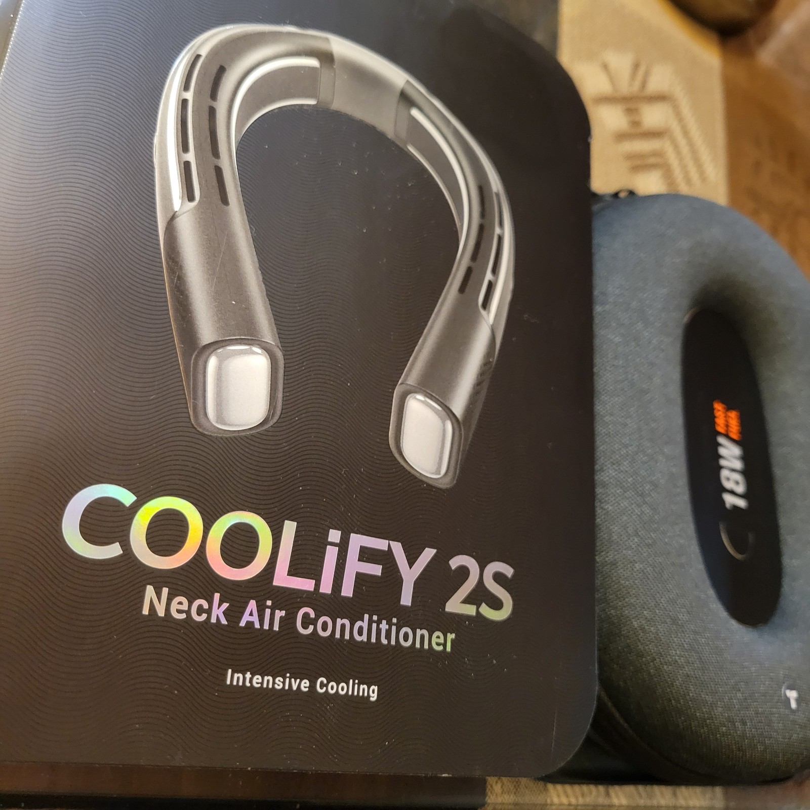 TORRAS - Coolify 2S Smart 3-in-1 Neck Air Conditioner Cooling Heating Fan Black gallery
