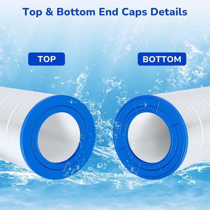 2-Pack CC100 Pool Filter Replacement for Pentair R173215 Pleatco PAP100 C-9410 gallery