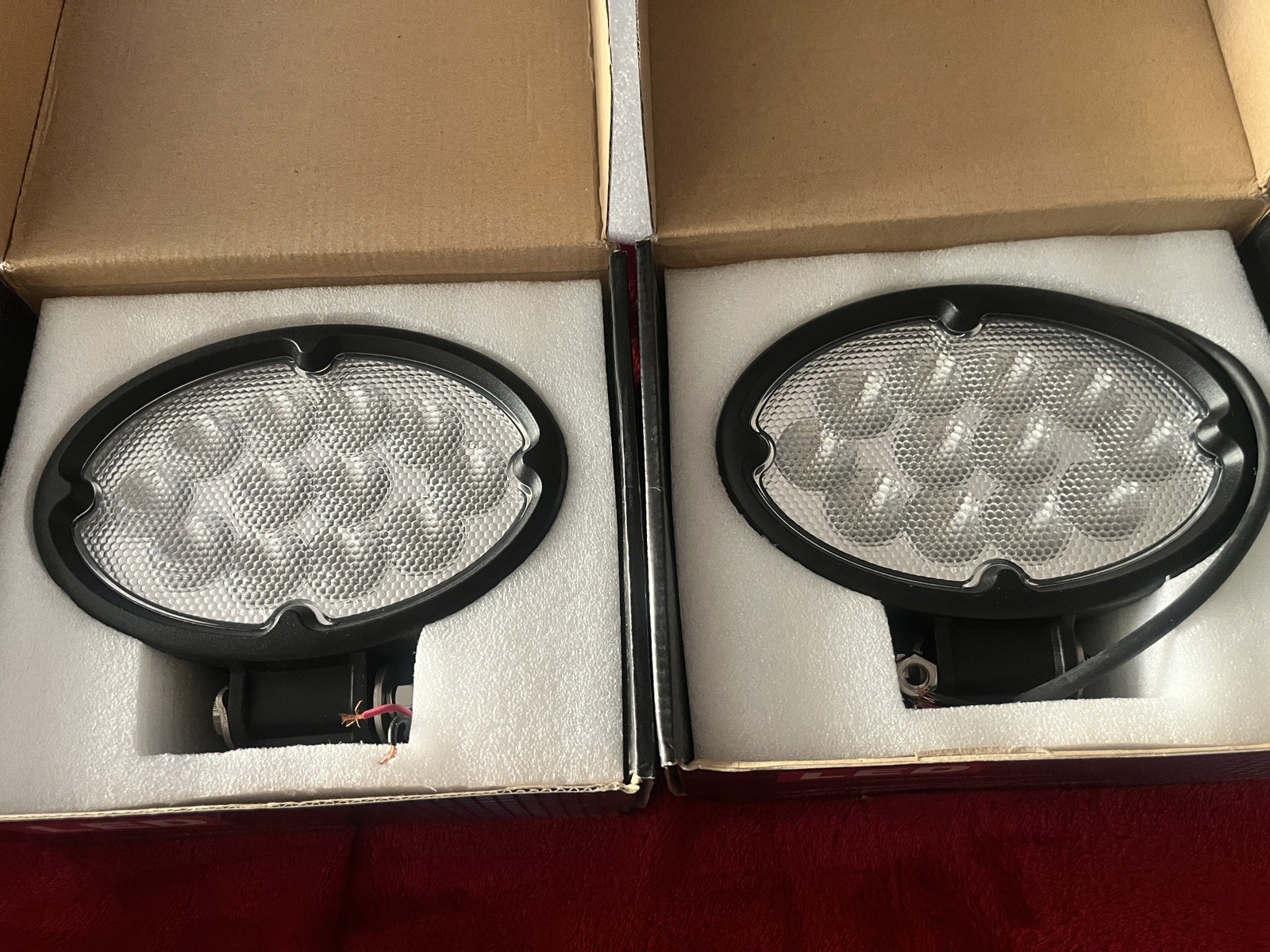 Cree High Power LED High Bright Oval Work Driving Lamp Light 36W 2700LM gallery