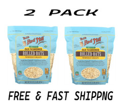 Bob’s Red Mill, Old Fashioned Rolled Oats, Organic, 32 oz (2 PACK)