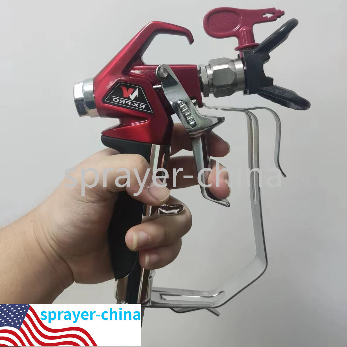 2-finger Trigger Airless Spray Gun Series 0538020 for Titan W/ 517 Tip & Guard gallery